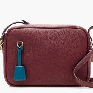 J. Crew Signet Bag Italian Leather (Burgundy)